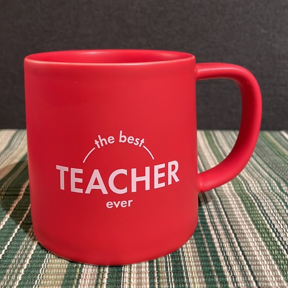 Indigo “Best Teacher Ever” mug. - Picture 2 of 3